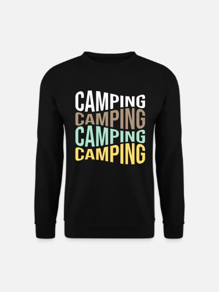 camp - Unisex Sweatshirt - black