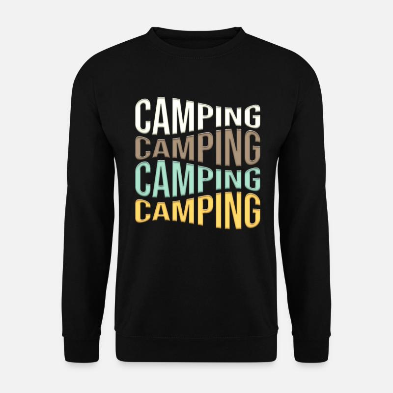 camp - Unisex Sweatshirt - black