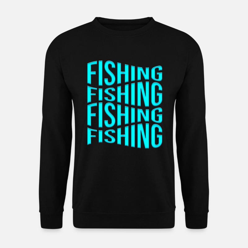 Pêche - Sweat-shirt Unisexe - noir