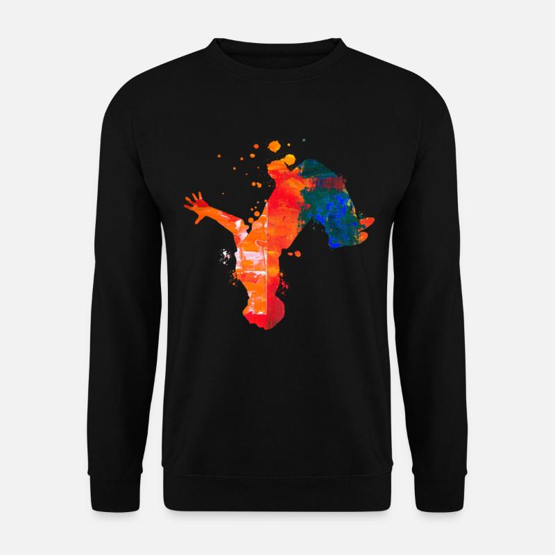 free running - Unisex Sweatshirt - black