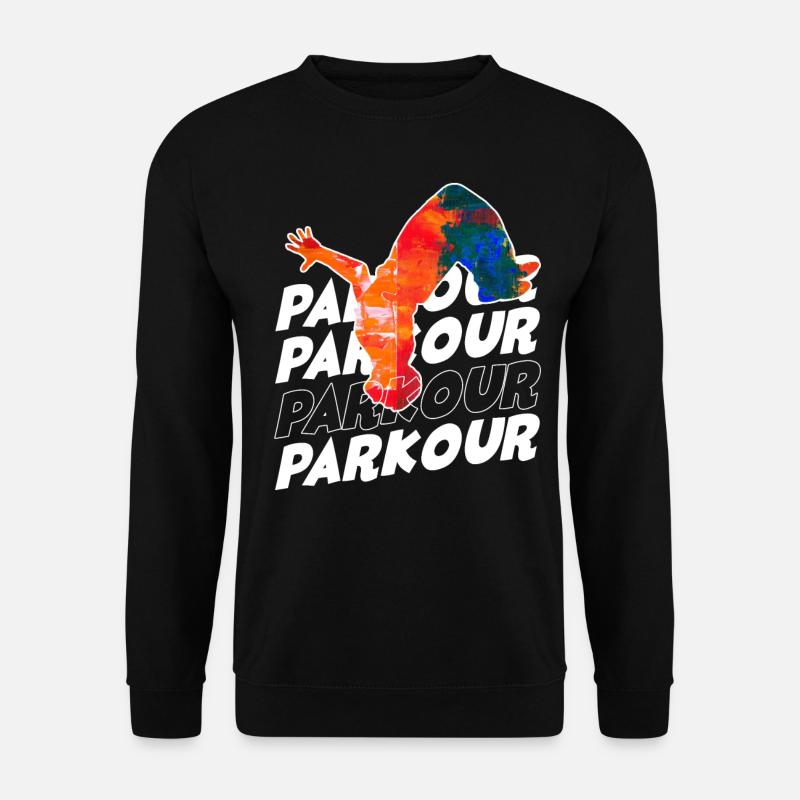 free running - Unisex Sweatshirt - black