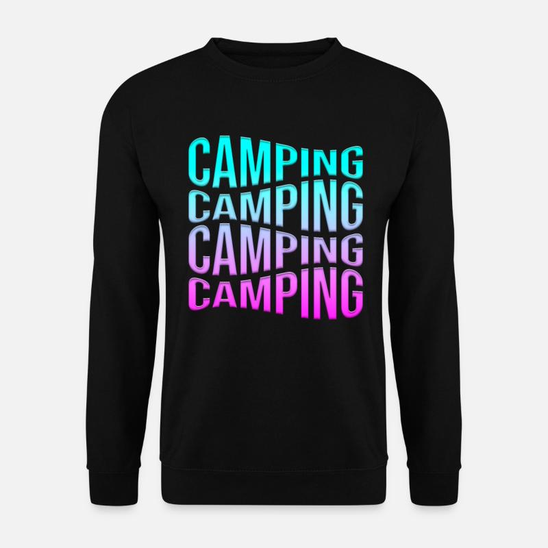 camp - Unisex Sweatshirt - black