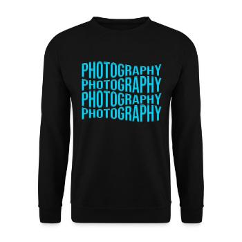 Fotografie - Unisex Pullover - Schwarz - Vorne - Alina (178cm) & Michal (187cm)