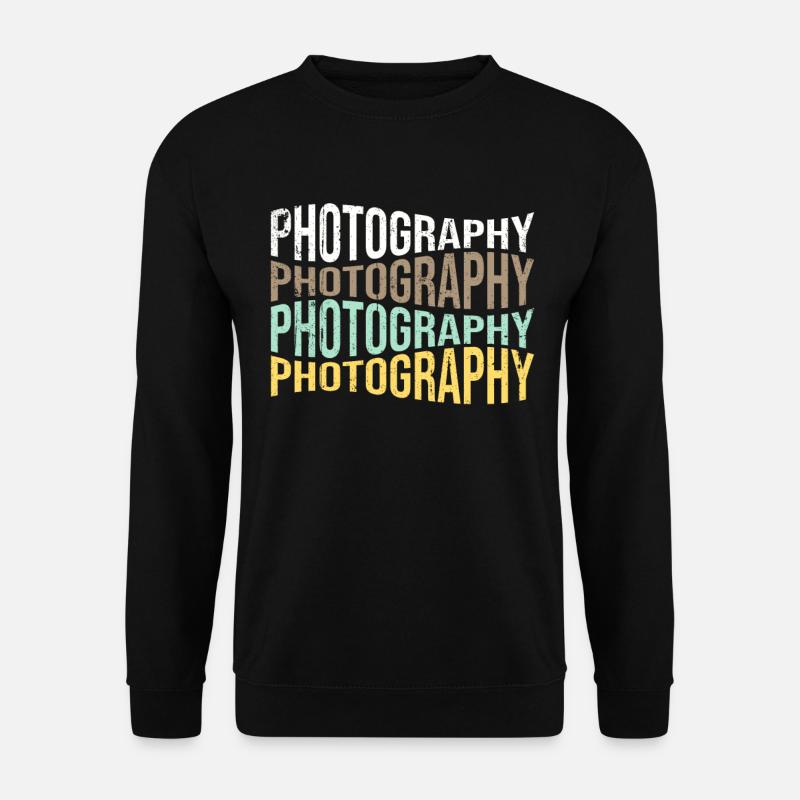 Photography - Unisex Sweatshirt - black