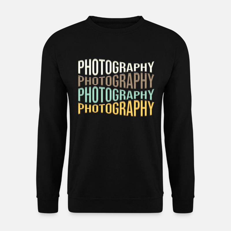 Photography - Unisex Sweatshirt - black