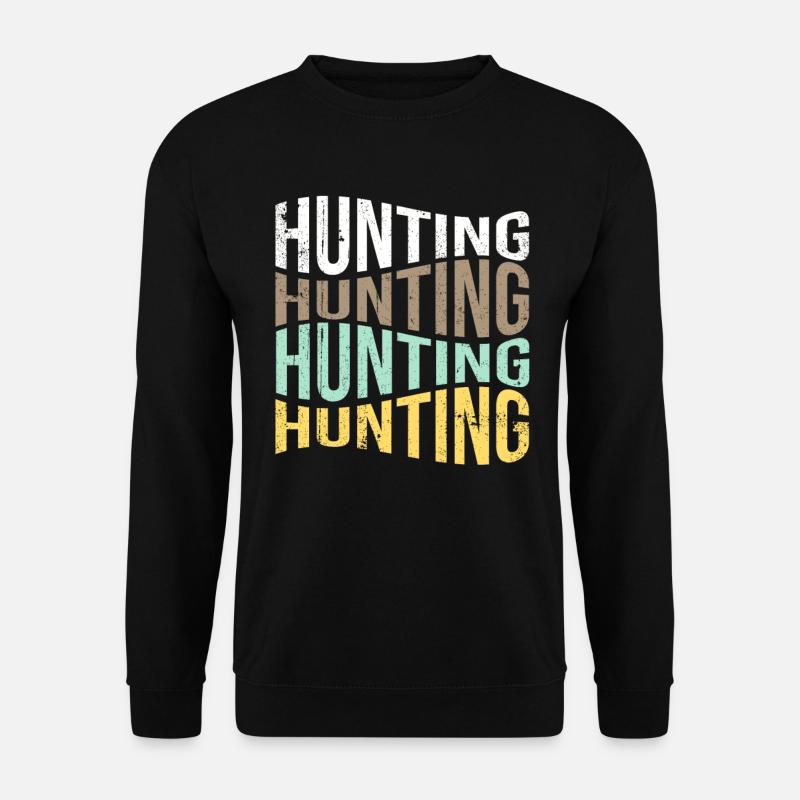 Hunt - Unisex Sweatshirt - black
