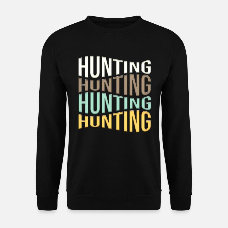 Hunt - Unisex Sweatshirt - black