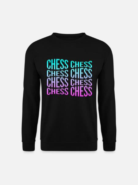Échecs - Sweat-shirt Unisexe - noir