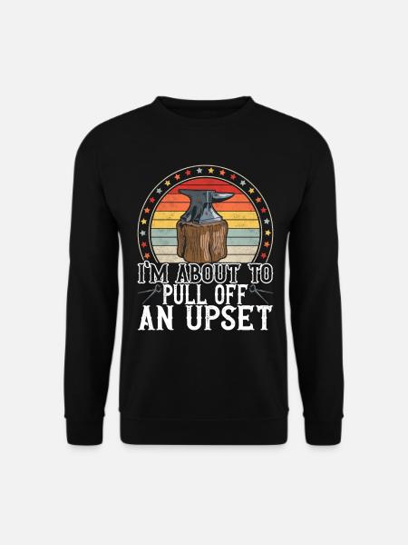 Blacksmith Forging Anvil - Unisex Sweatshirt - black