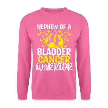Sensibilisation au cancer de la vessie Neveu Tante Oncle - Sweat-shirt Unisexe - rose - Devant