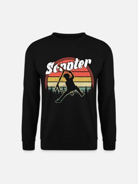 Freestyle scooter - Unisex Sweatshirt - black
