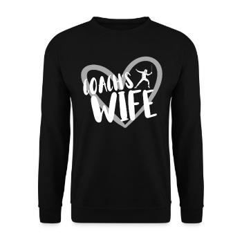Fencing épée fencing duel gift idea - Unisex Sweatshirt - black - Front - Alina (178cm) & Michal (187cm)