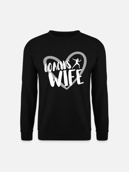 Fechten Degen Fechtduell Geschenkidee - Unisex Pullover - Schwarz