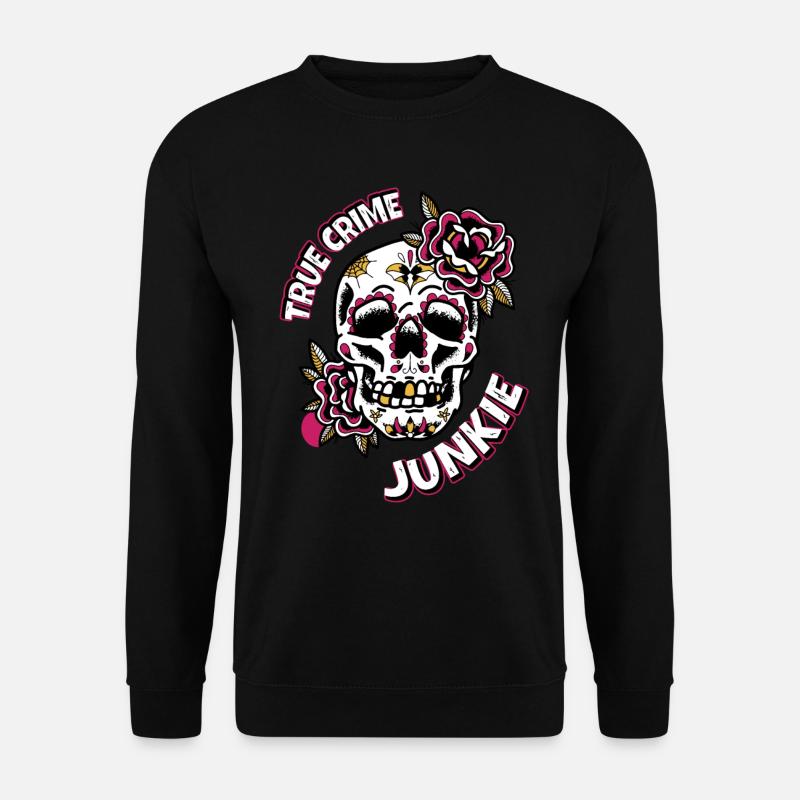 True Crime Junkie - Unisex Sweatshirt - black