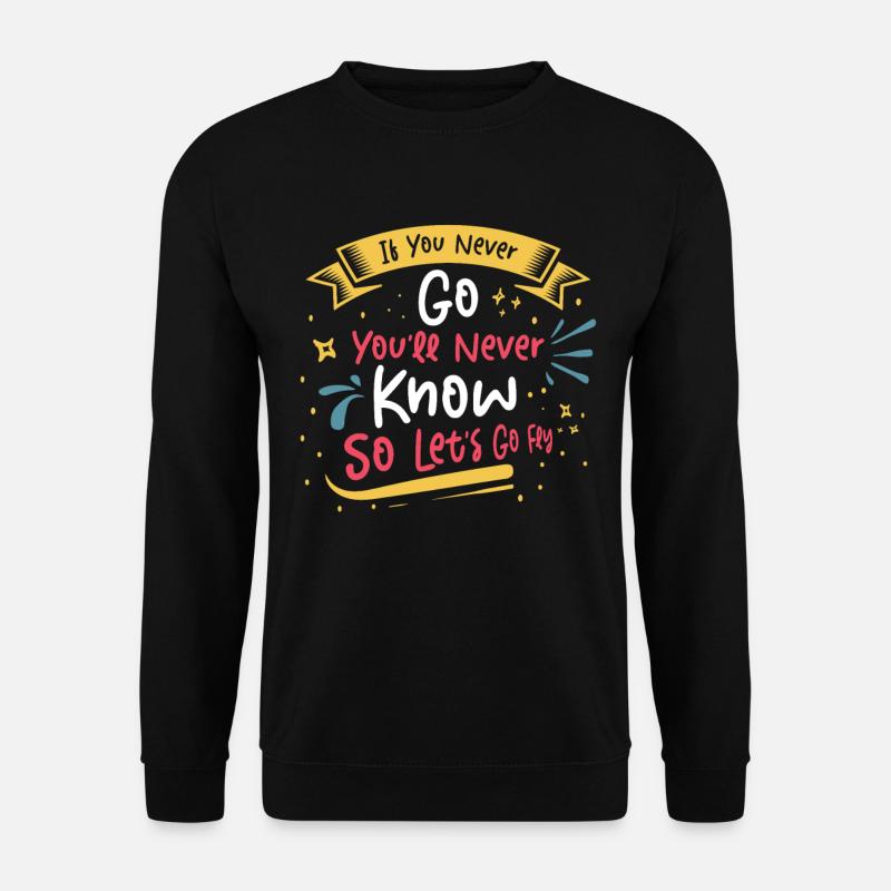 Innovators Flying Entrepreneurs Inspired - Unisex Sweatshirt - black