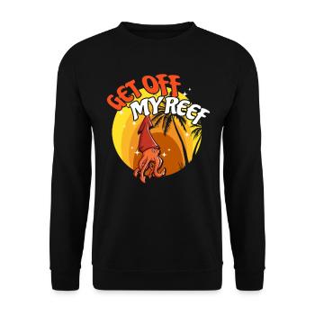 Octopus Octopus Sea Tentacle Octopus Octopus Octopus - Unisex Sweatshirt - black - Front - Alina (178cm) & Michal (187cm)