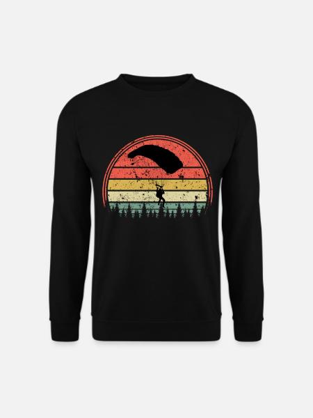 parachute - Unisex Sweatshirt - black