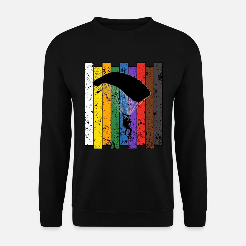 parachute - Unisex Sweatshirt - black