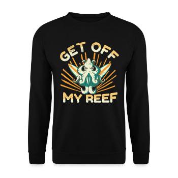 Octopus Octopus Sea Tentacle Octopus Octopus Octopus - Unisex Sweatshirt - black - Front - Alina (178cm) & Michal (187cm)