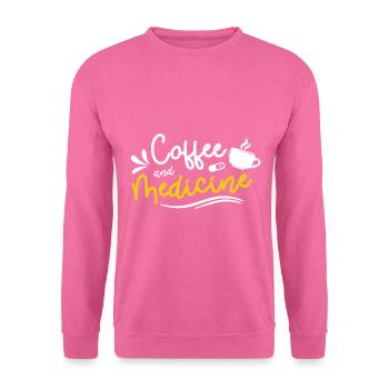 Kaffee Und Medizin Arzt Arzt - Unisex Pullover - Pink - Vorne