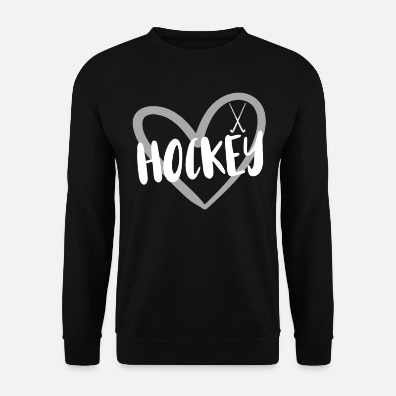 Feldhockey Geschenkidee Für Feldhockeyspieler - Unisex Pullover - Schwarz