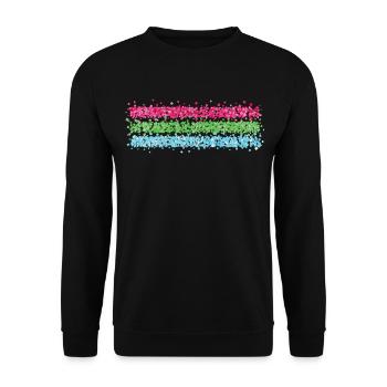 Polysexuel Polysexuel Polysexuel - Sweat-shirt Unisexe - noir - Devant - Alina (178cm) & Michal (187cm)