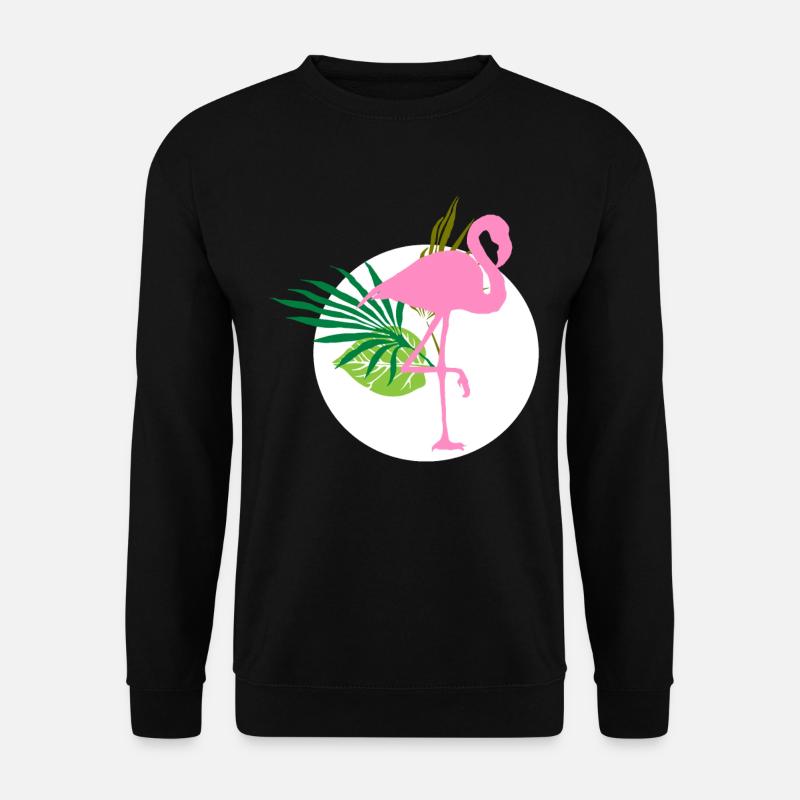 Flamingo - Unisex Sweatshirt - black