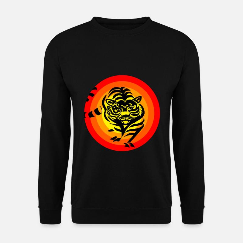 Tiger - Unisex Pullover - Schwarz