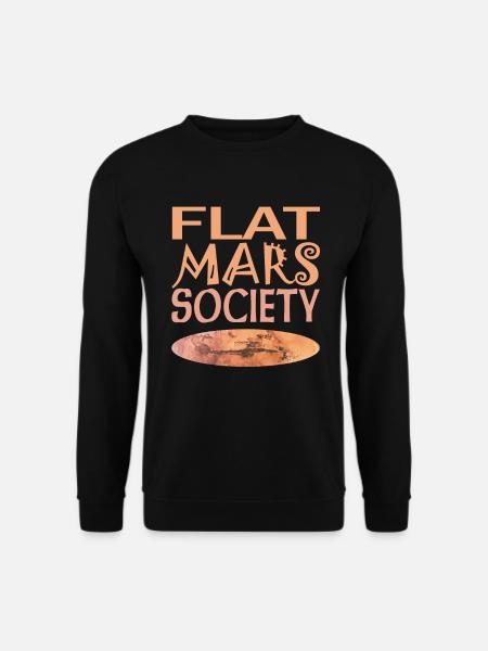 Flat Mars Society - Unisex Pullover - Schwarz