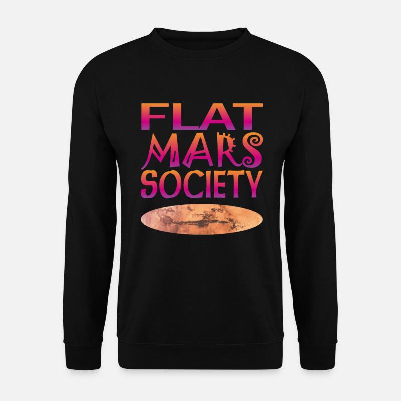 Flat Mars Society - Unisex Pullover - Schwarz