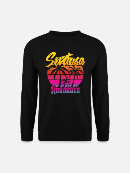 Sentosa Singapour - Sweat-shirt Unisexe - noir