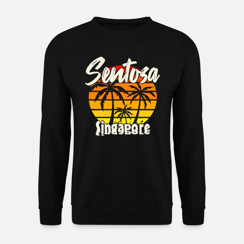 Sentosa Singapore - Unisex Sweatshirt - black