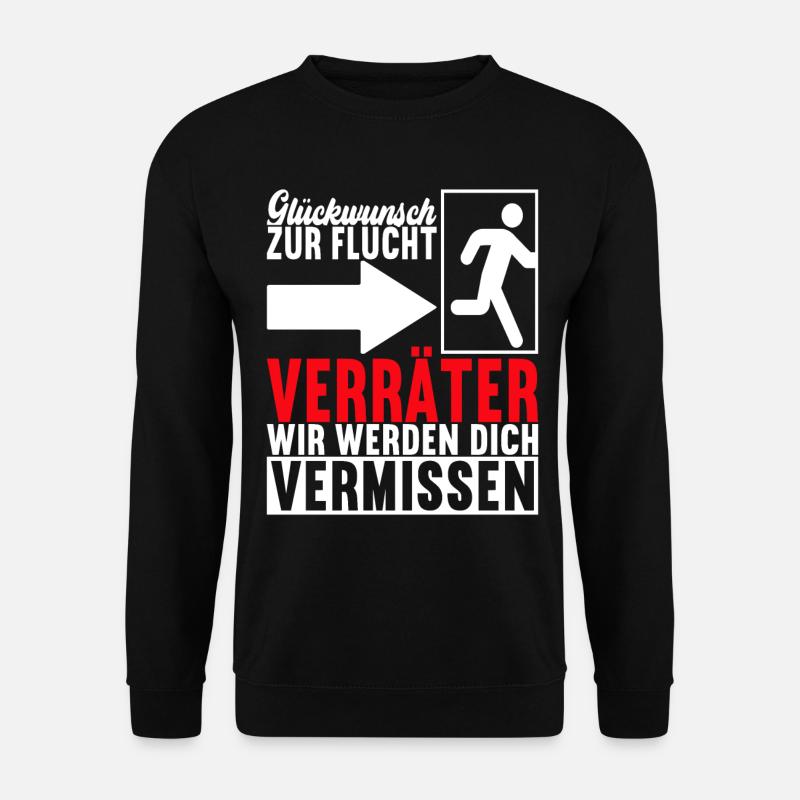 Abschiedsgeschenk Kollege Jobwechsel - Unisex Pullover - Schwarz