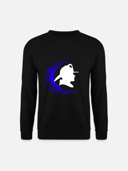 Fireman - Unisex Sweatshirt - black