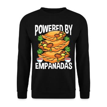 Empada Lover propulsé par Empanadas Maker Colombia - Sweat-shirt Unisexe - noir - Devant - Alina (178cm) & Michal (187cm)