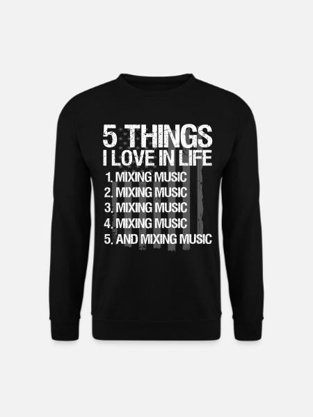 DJ Performance - Sweat-shirt Unisexe - noir