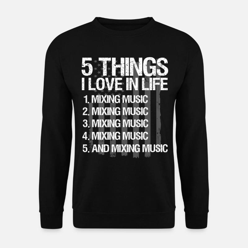 DJ Performance - Sweat-shirt Unisexe - noir