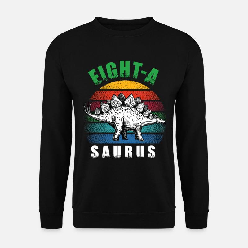 Eight-A Saurus - Unisex Sweatshirt - black