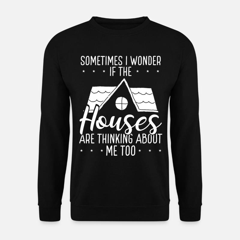 Accueil Staging Maisons en pensant à moi Stager - Sweat-shirt Unisexe - noir