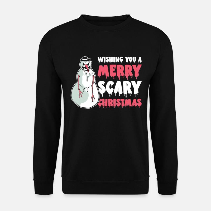 Joyeux Noël Halloween - Sweat-shirt Unisexe - noir