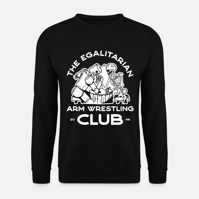 Arm Wrestling – 2 - Unisex Sweatshirt - black