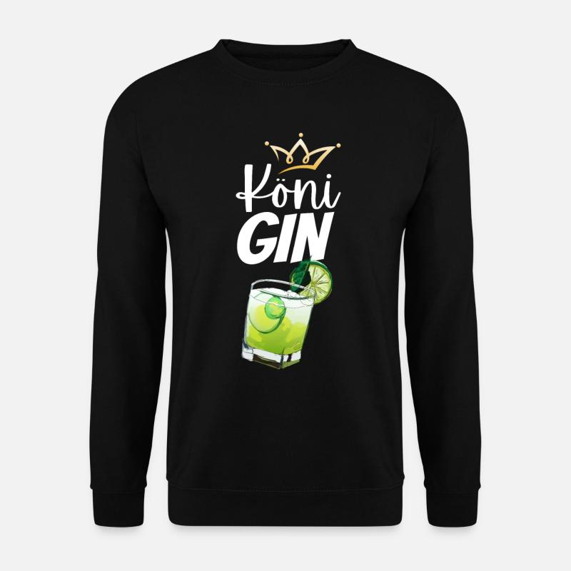 Köni Gin - Unisex Sweatshirt - black