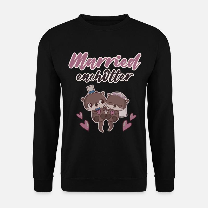 Married Eachotter - Unisex Sweatshirt - black