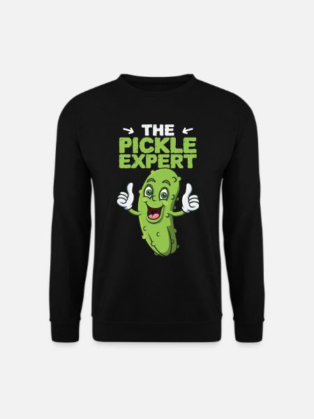 L’expert du cornichon - Sweat-shirt Unisexe - noir