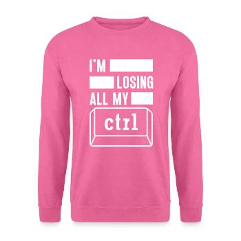 Cybersicherheit Computer Schlüssel Software - Unisex Pullover - Pink - Vorne