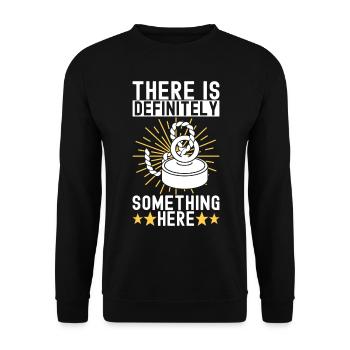 Magnet Fischer Magnet Pêche - Sweat-shirt Unisexe - noir - Devant - Alina (178cm) & Michal (187cm)
