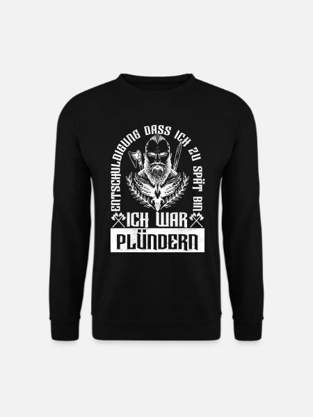 Wikinger Nordische Mythologie - Unisex Pullover - Schwarz