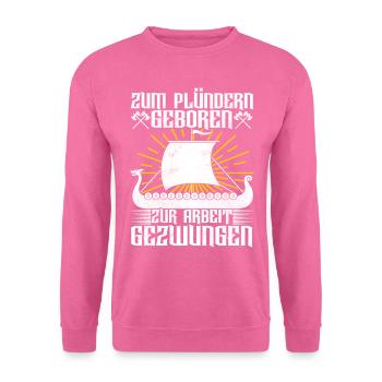 Wikinger Nordische Mythologie - Unisex Pullover - Pink - Vorne