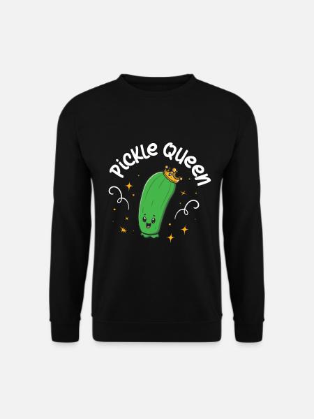 Pickle Queen - Unisex Sweatshirt - black