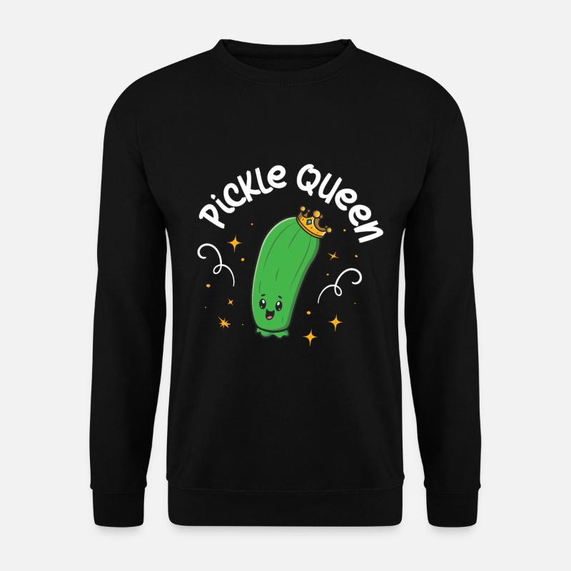 Pickle Queen - Unisex Sweatshirt - black
